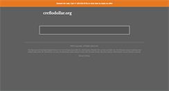 Desktop Screenshot of creflodollar.org