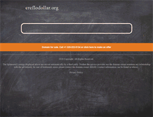 Tablet Screenshot of creflodollar.org